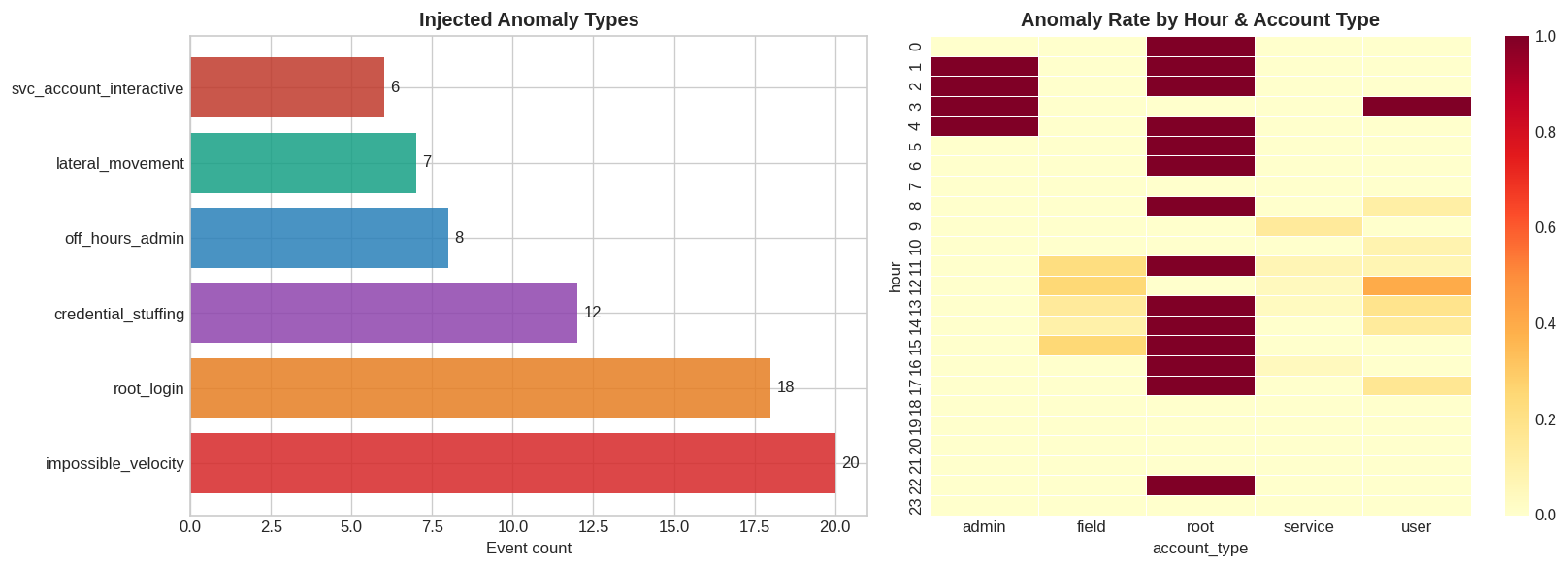 Anomaly Breakdown Heatmap