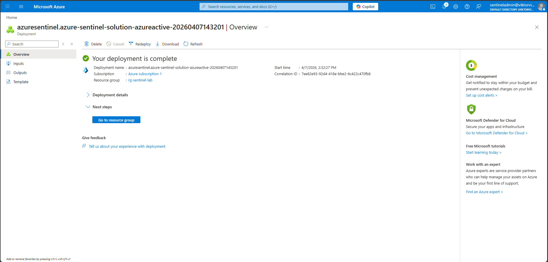 已部署 Entra ID 解决方案