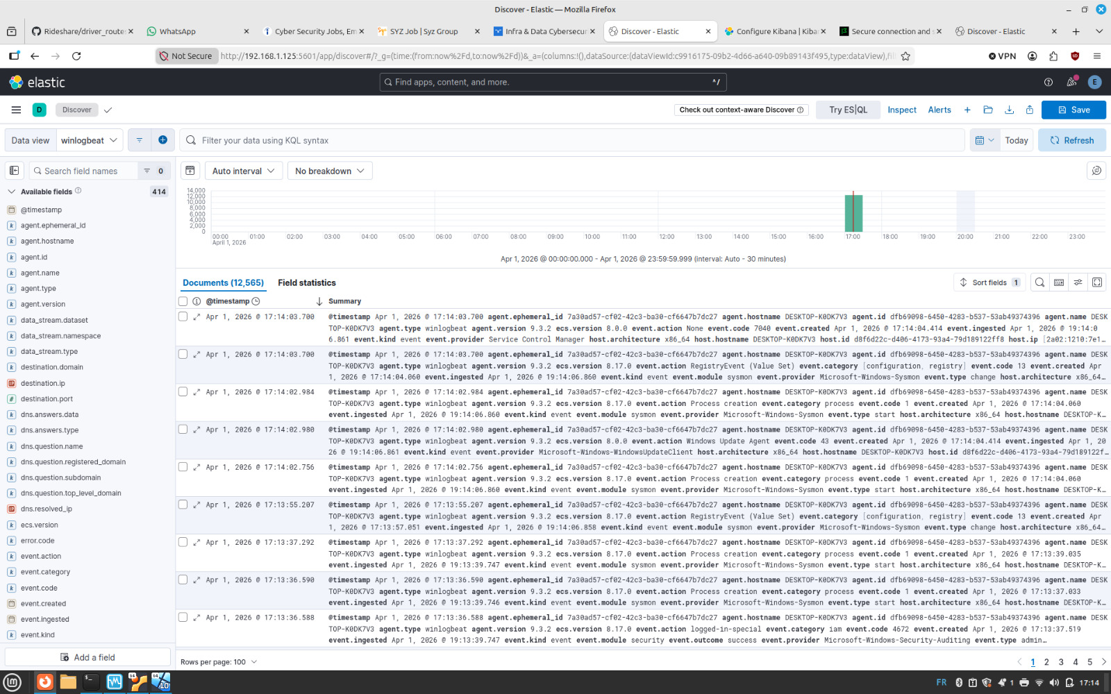 Kibana Logs