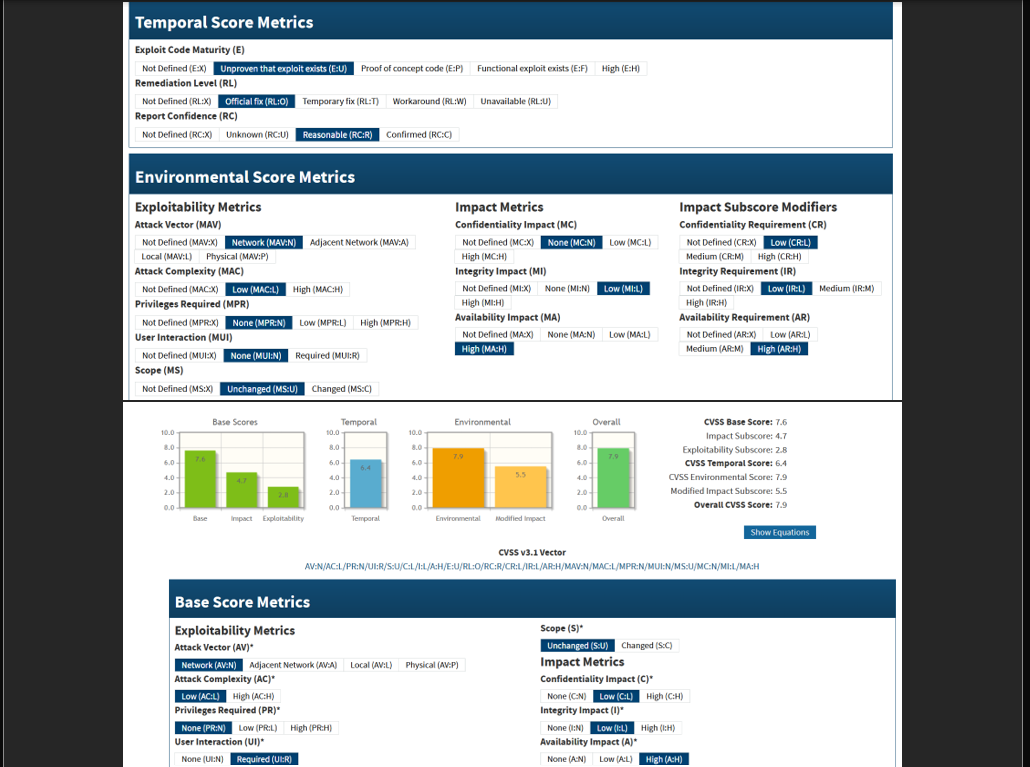 Vulnerability Severity Context
