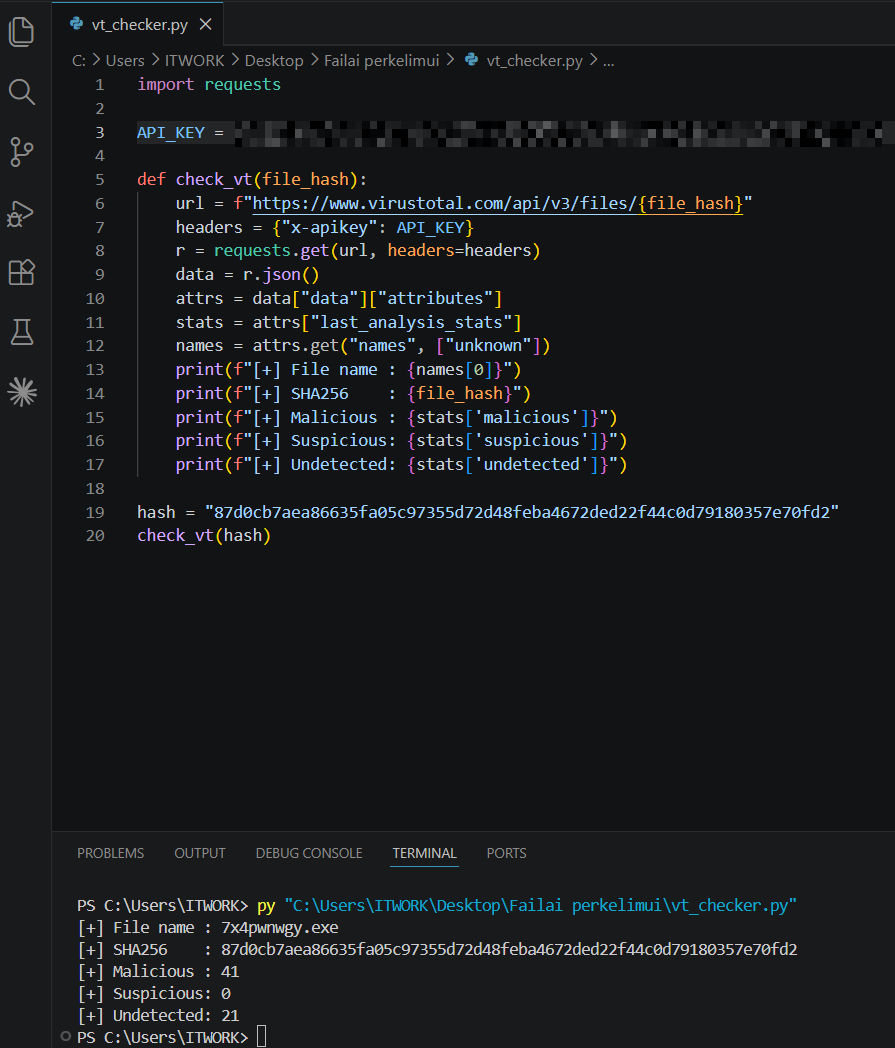 vt api