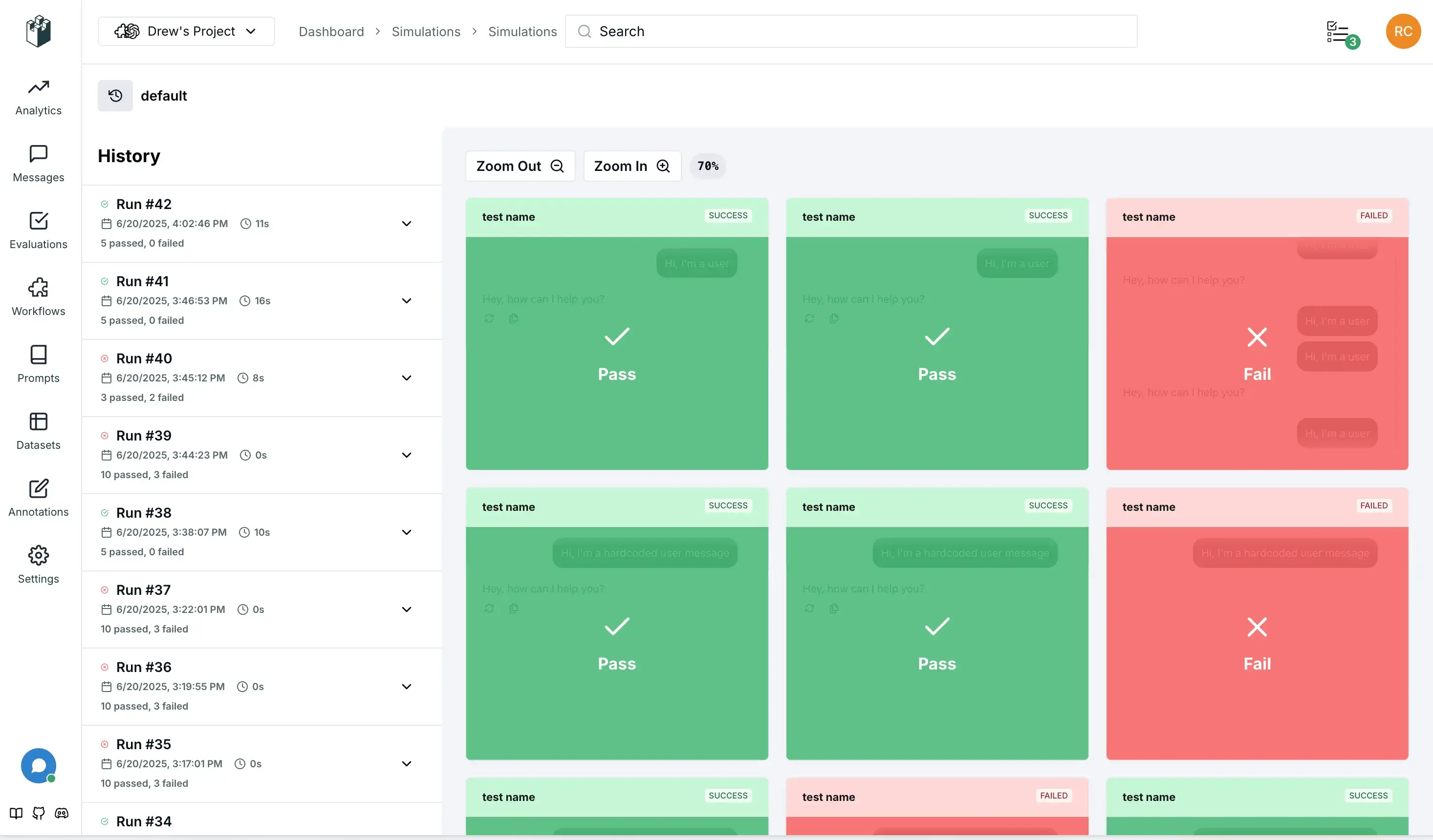 LangWatch Visualization