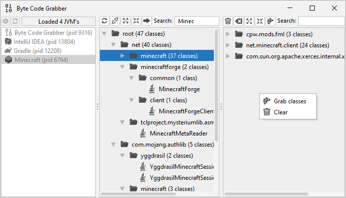 Screen UIL Context menu 3