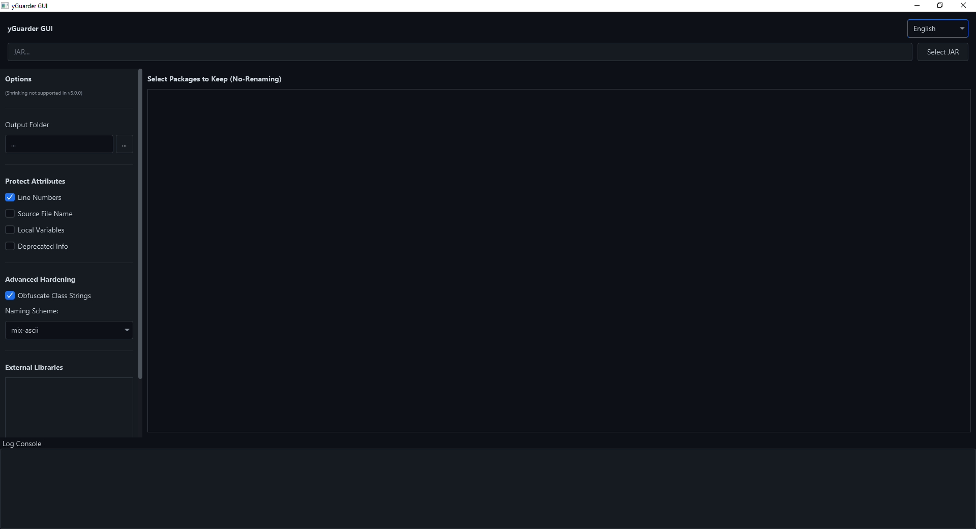 yGuarder GUI Screenshot