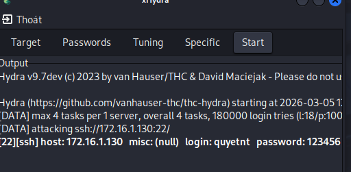 xHydra Attack Running