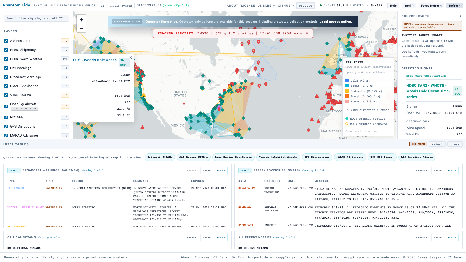 事件详情 — HYDROLANT 冰况广播警告