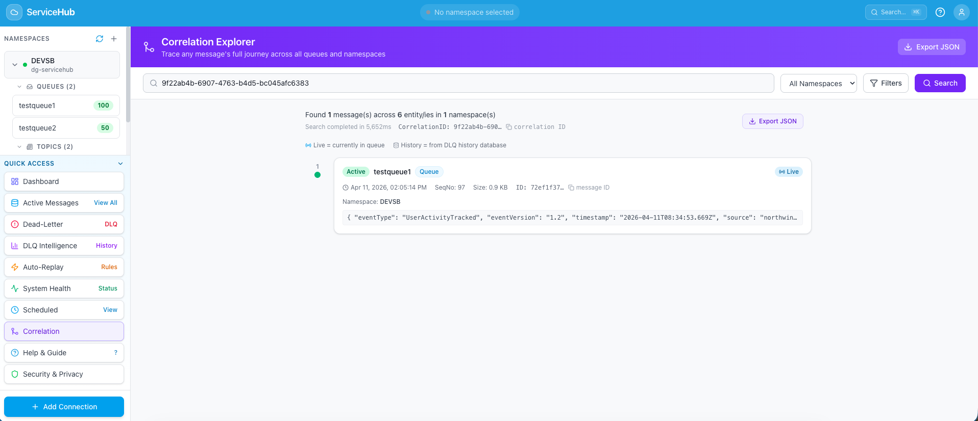 相关性 ID 探索器