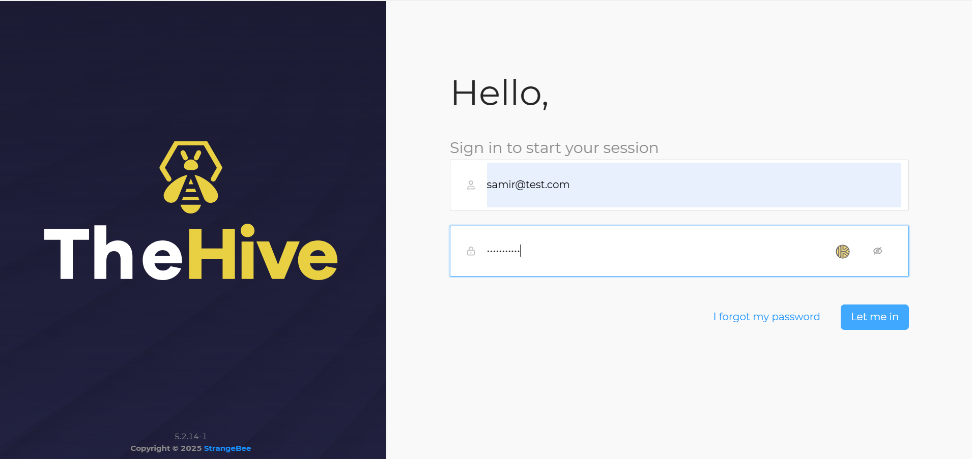 TheHive 分析师登录