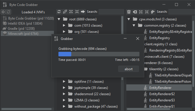Screen UID Grab process