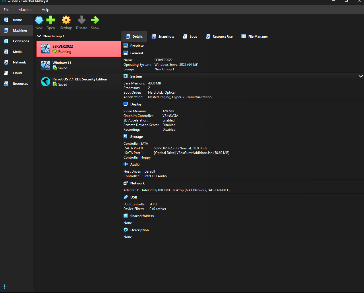 虚拟化基础设施
