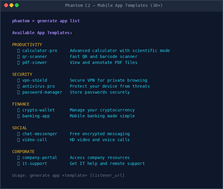 App Templates