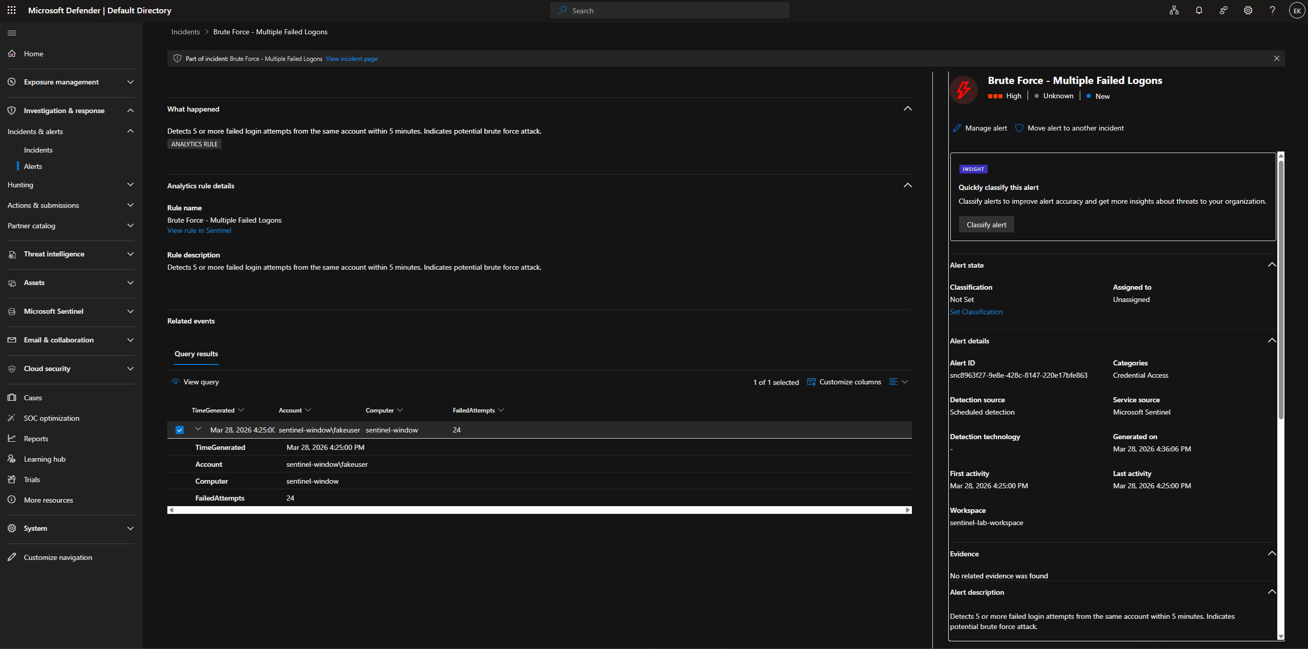 事件详情 - fakeuser 24 次尝试