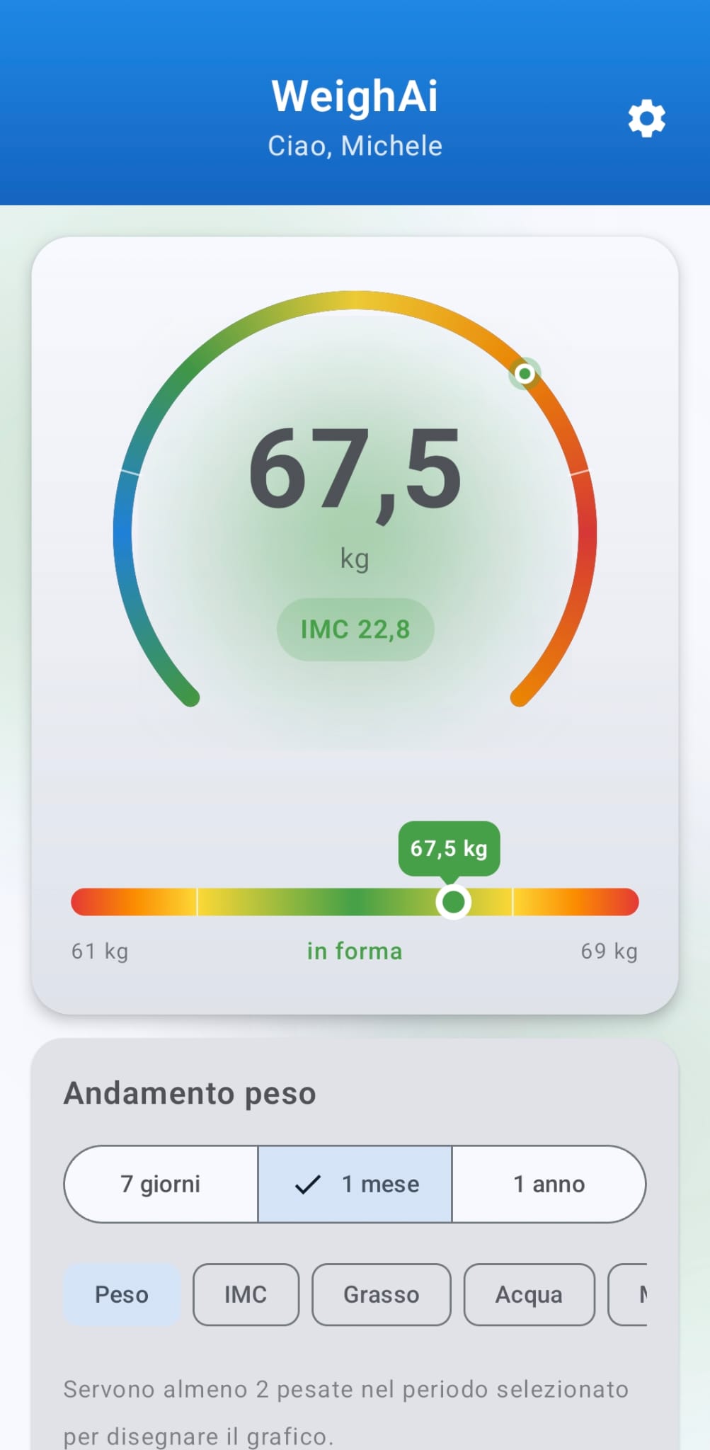 Android companion app - WeighAi