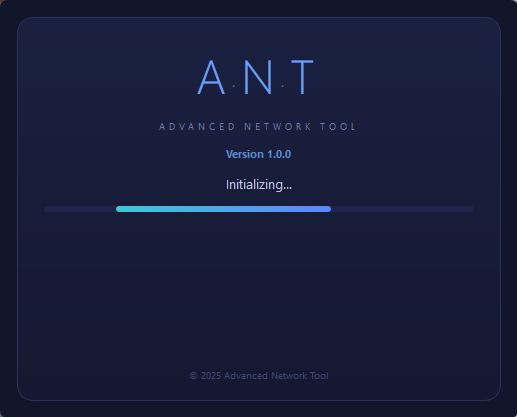 ANT Splash Screen