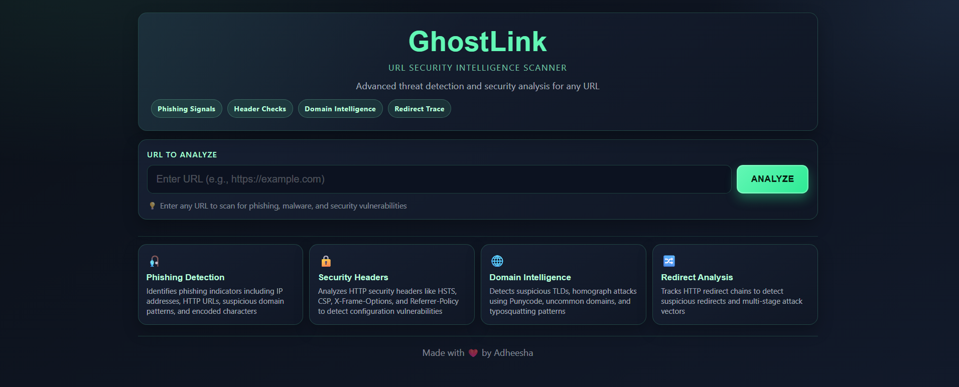 GhostLink UI 截图 1