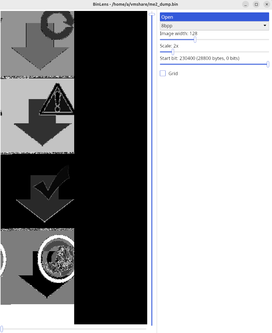 Images in firmware dump