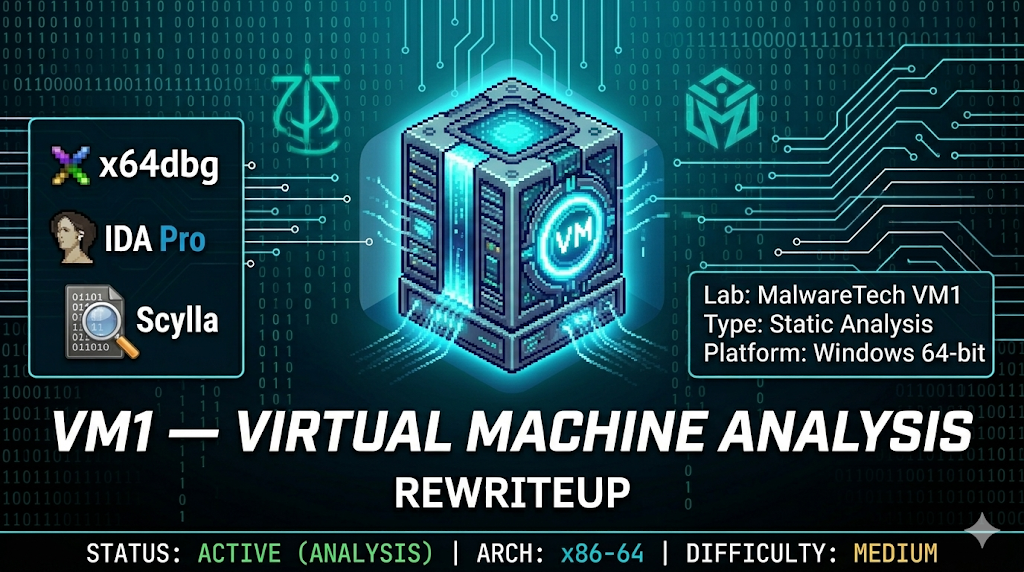 MalwareTech VM1 Banner