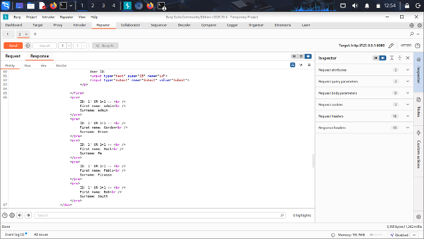 SQL 注入 2