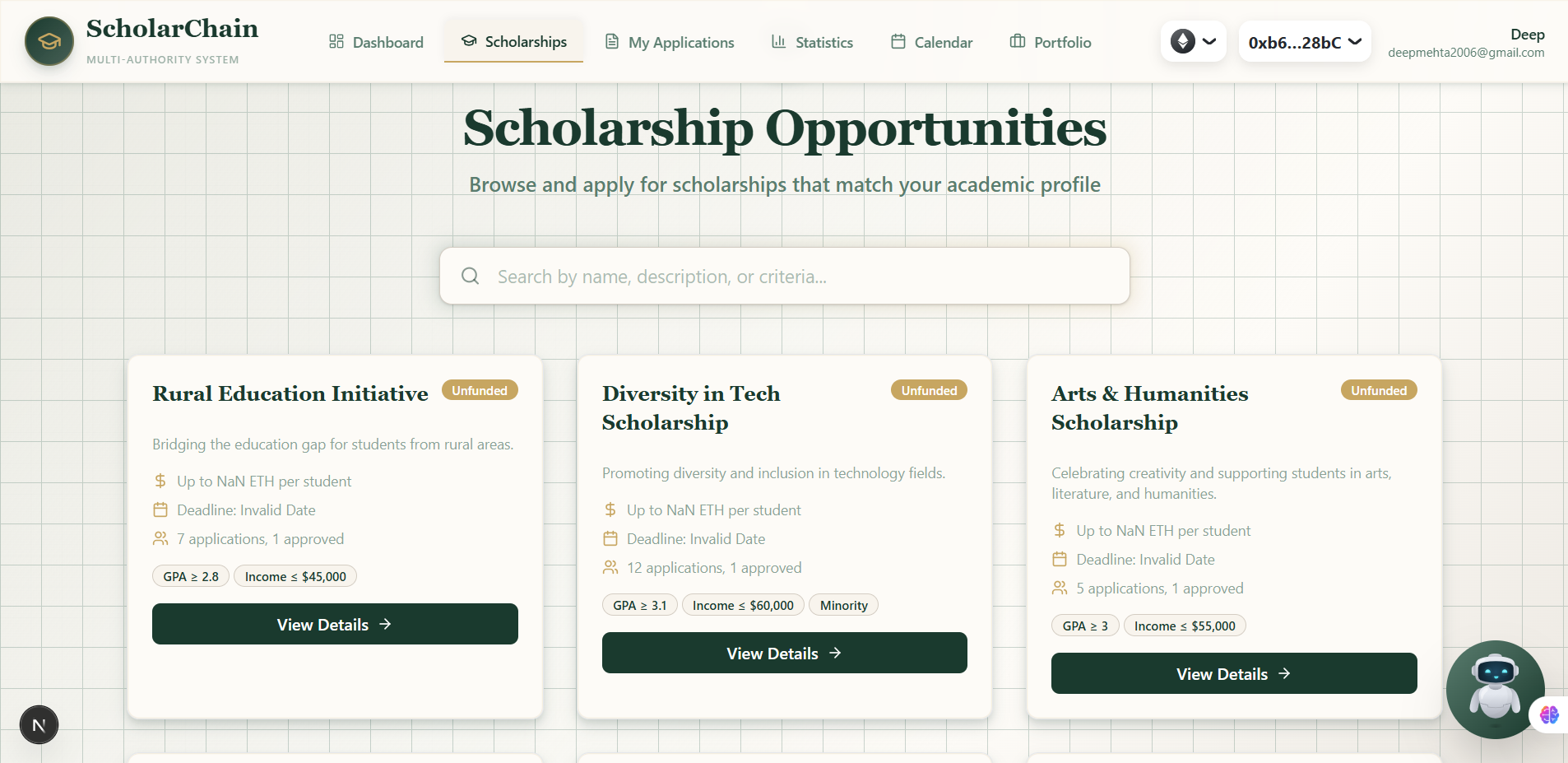 Scholarships