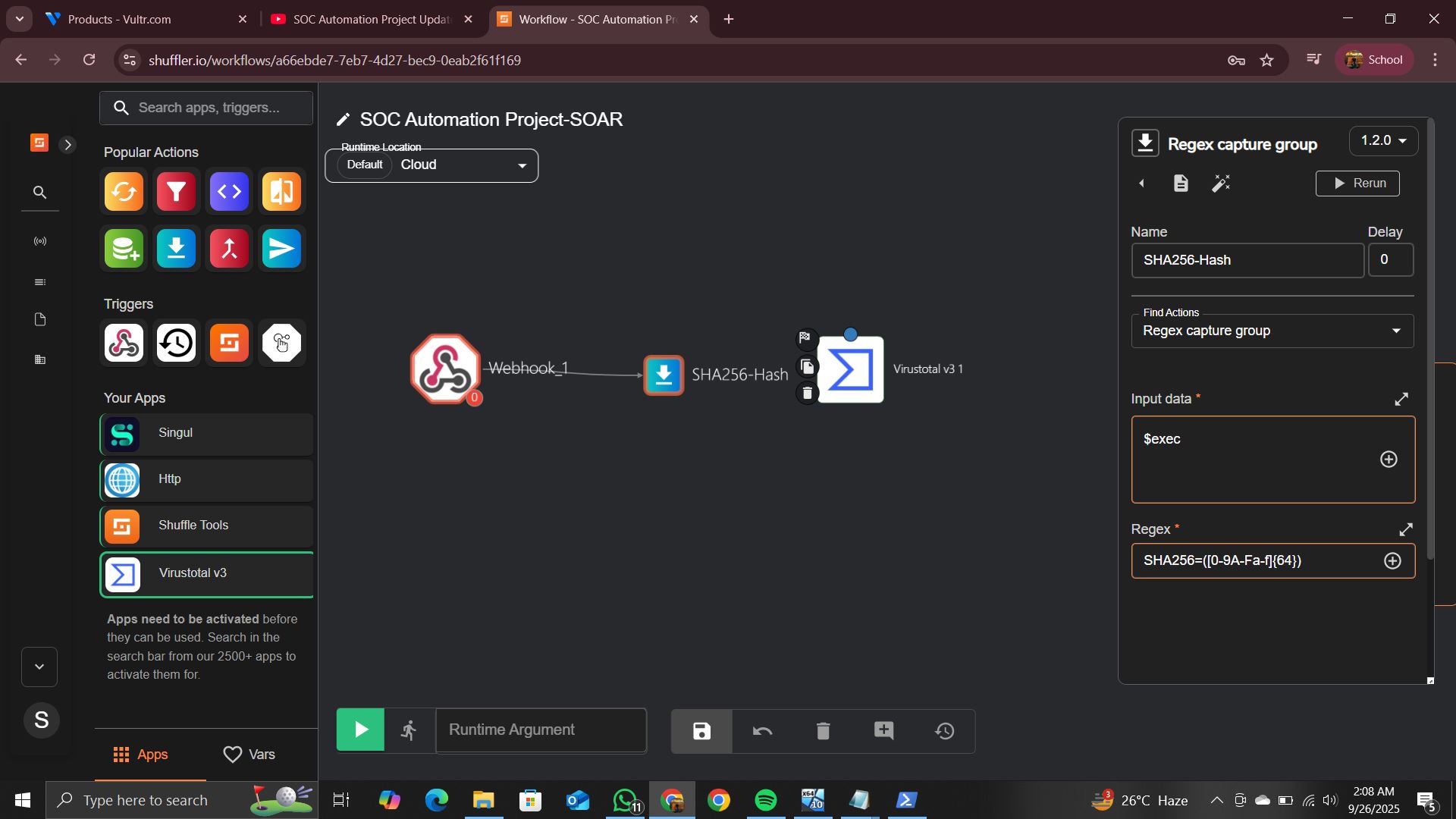Shuffle 工作流画布