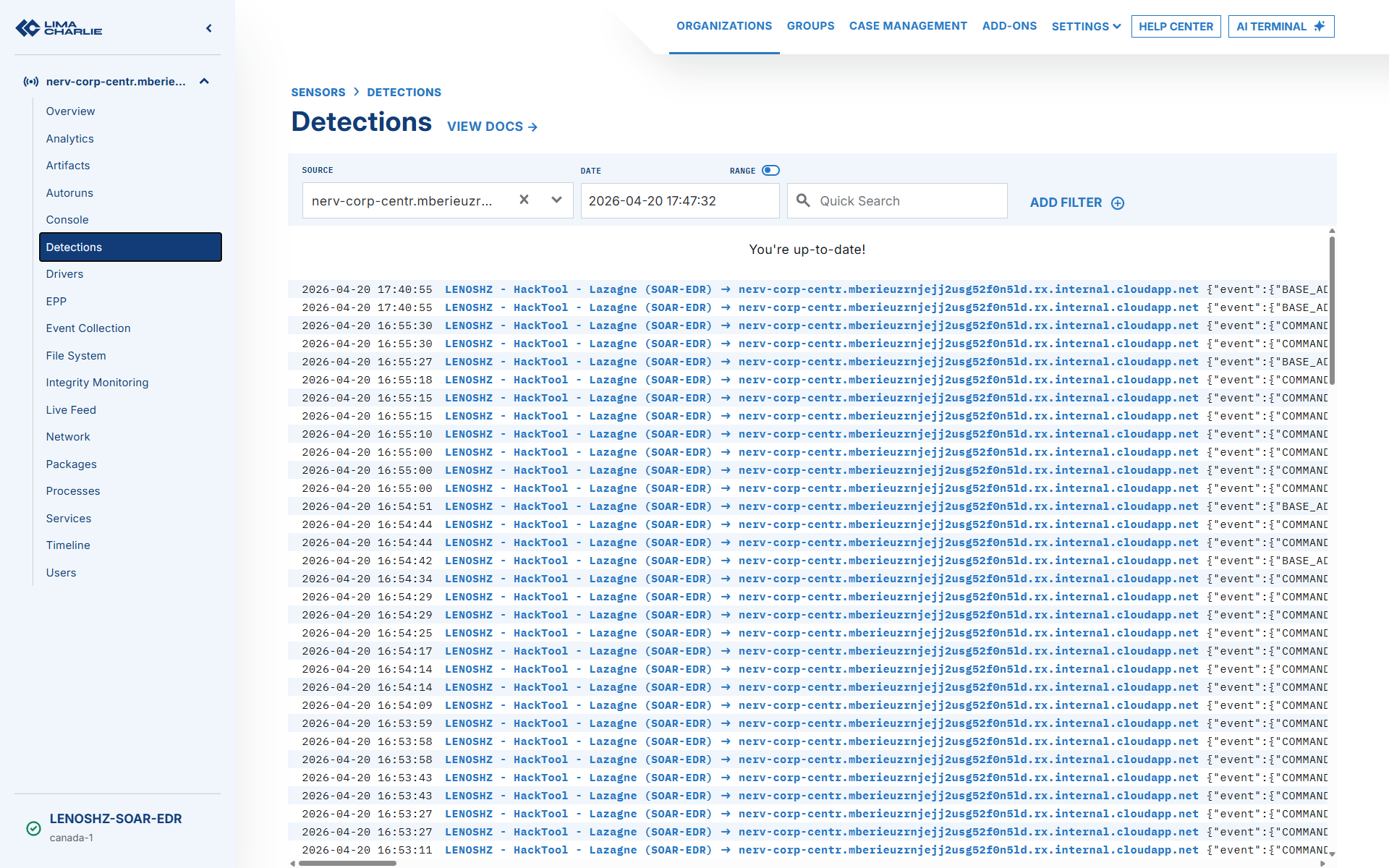 D&R 规则检测触发