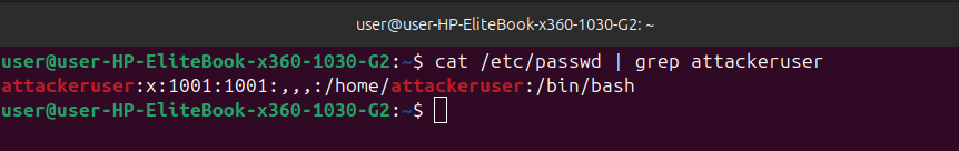 attacker-user-created