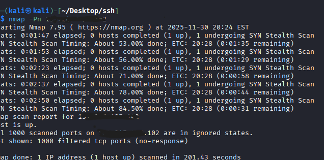 nmap scan