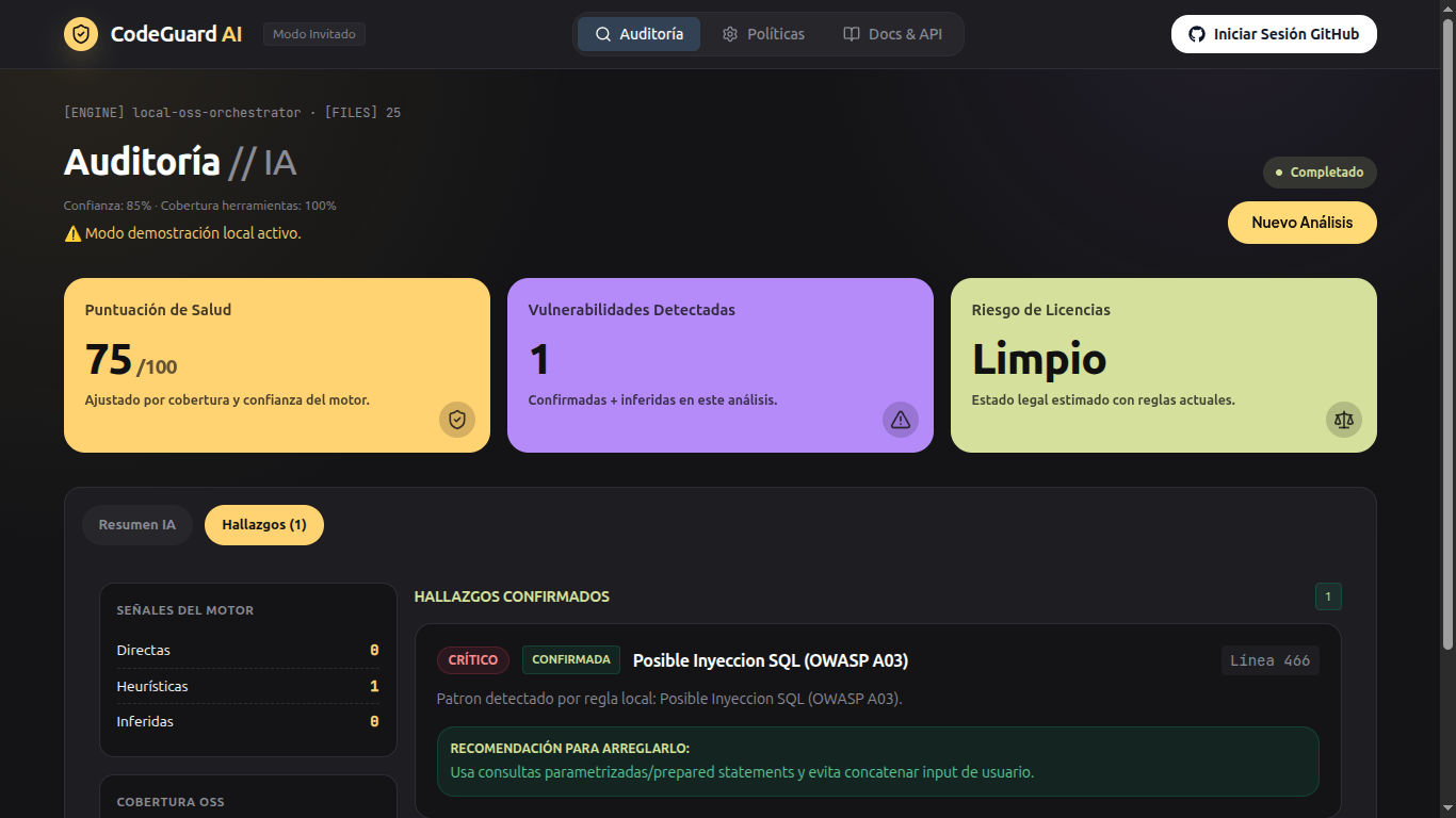 CodeWard AI - 结果