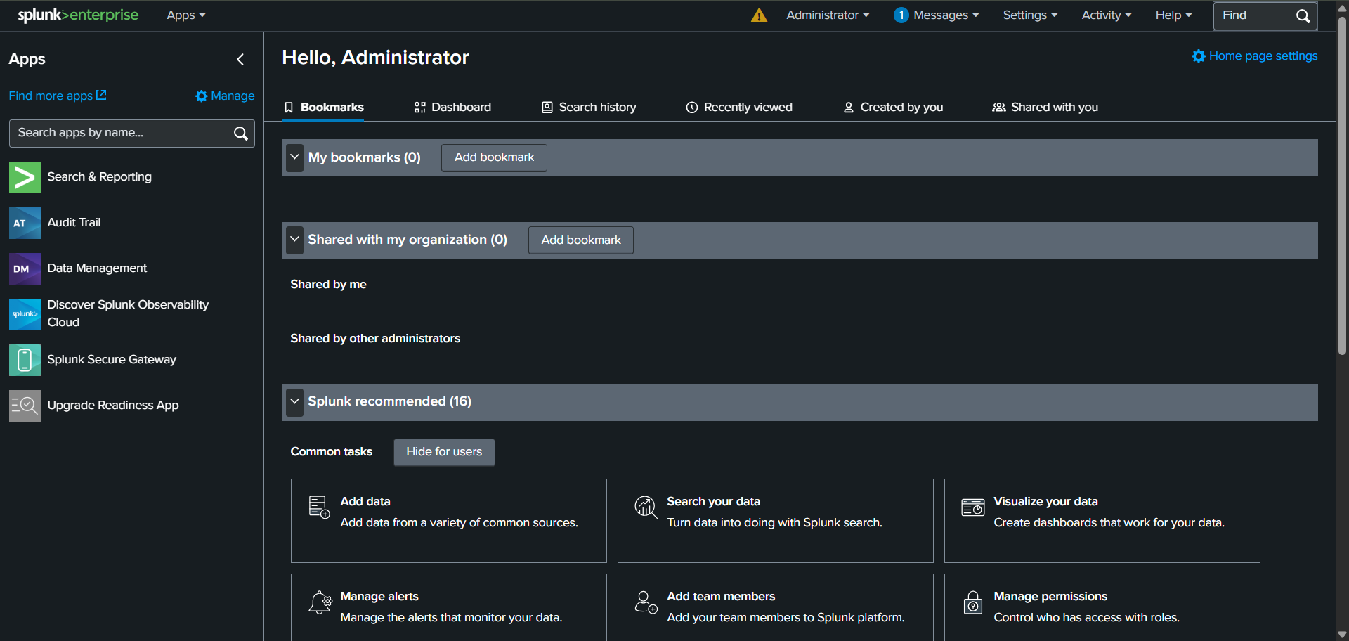 Splunk Dashboard Ready