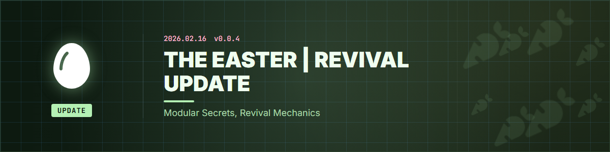 The Easter & Renewal Update - v0.0.4
