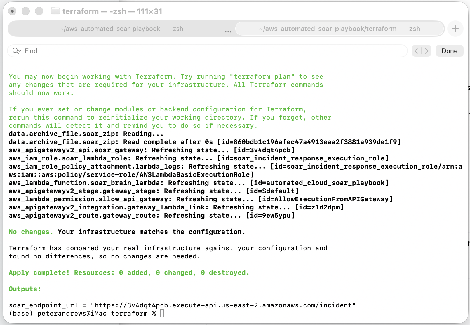Terraform Apply
