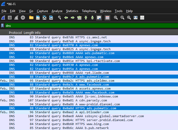 Repeated DNS Requests