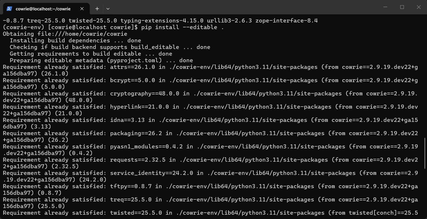 Pip Install Editable