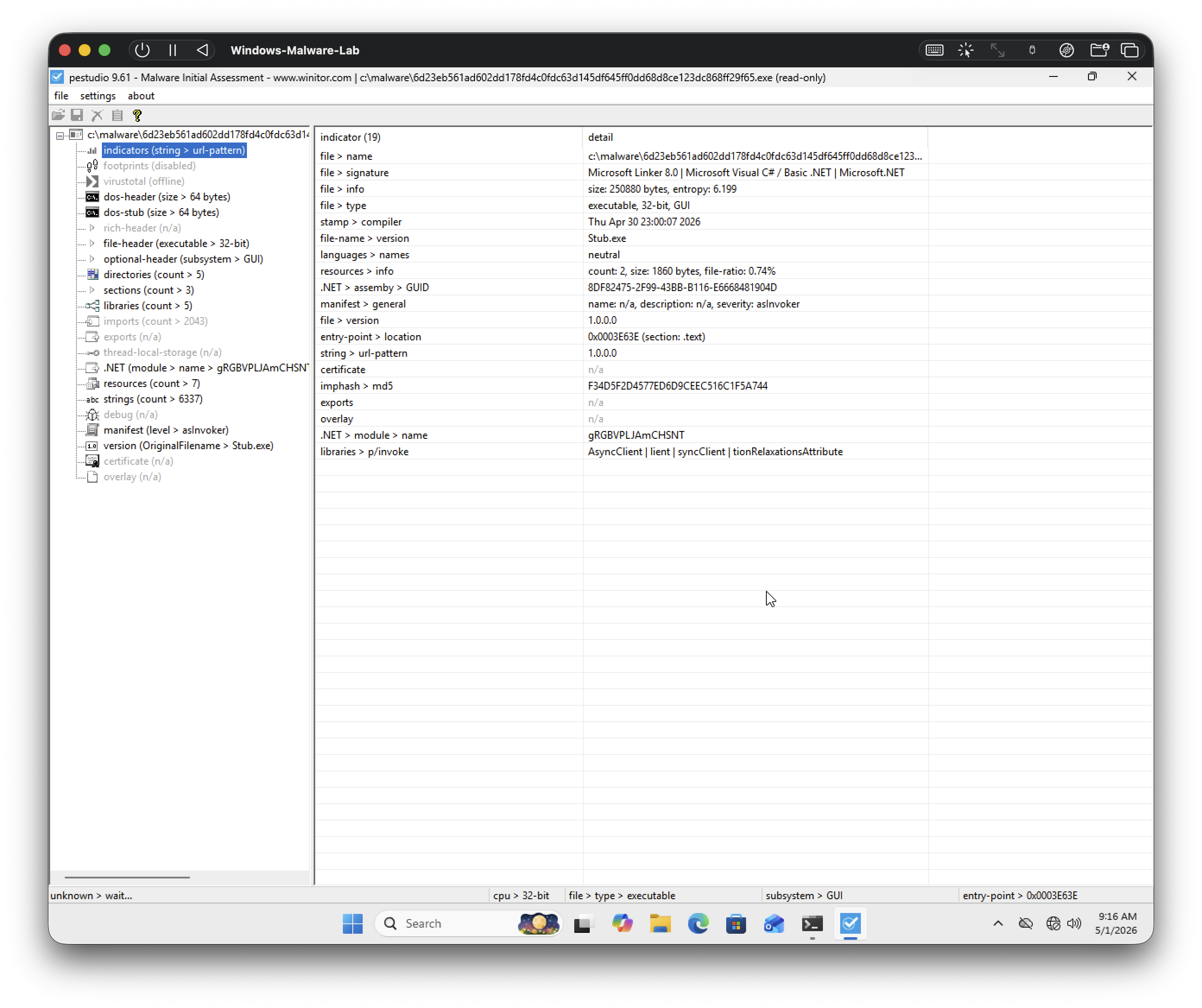 AsyncRAT 指标