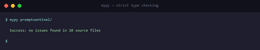 mypy — 未发现问题