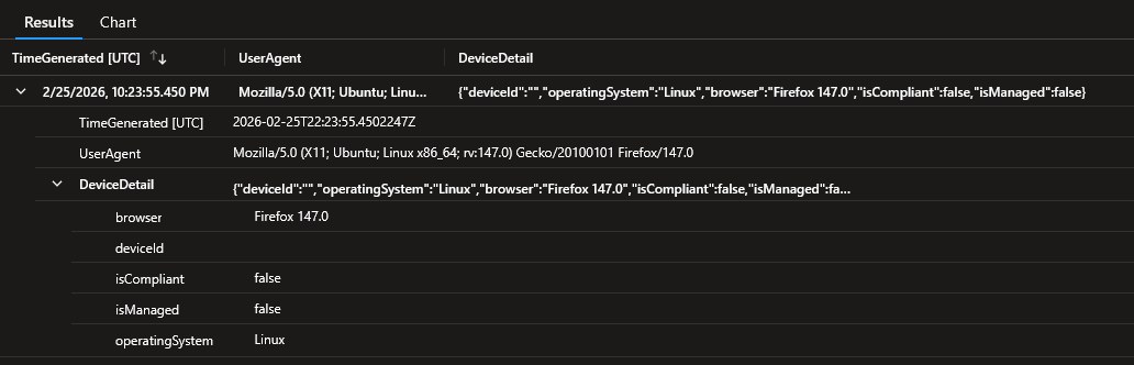 设备特征:Ubuntu Linux,Firefox 147.0,isCompliant: false,isManaged: false