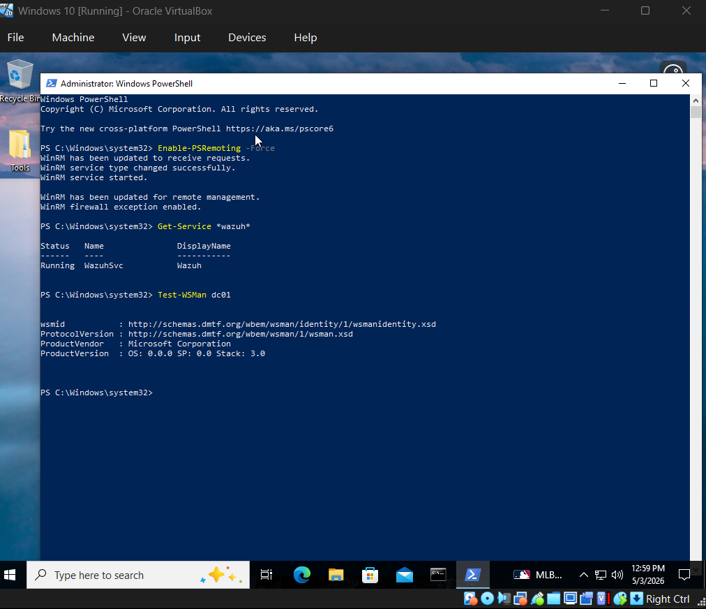 Test-WSMan