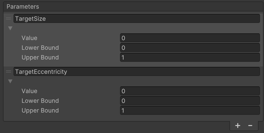 Parameter Settings