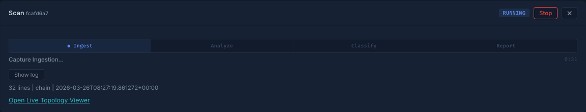 Large PCAP progress
