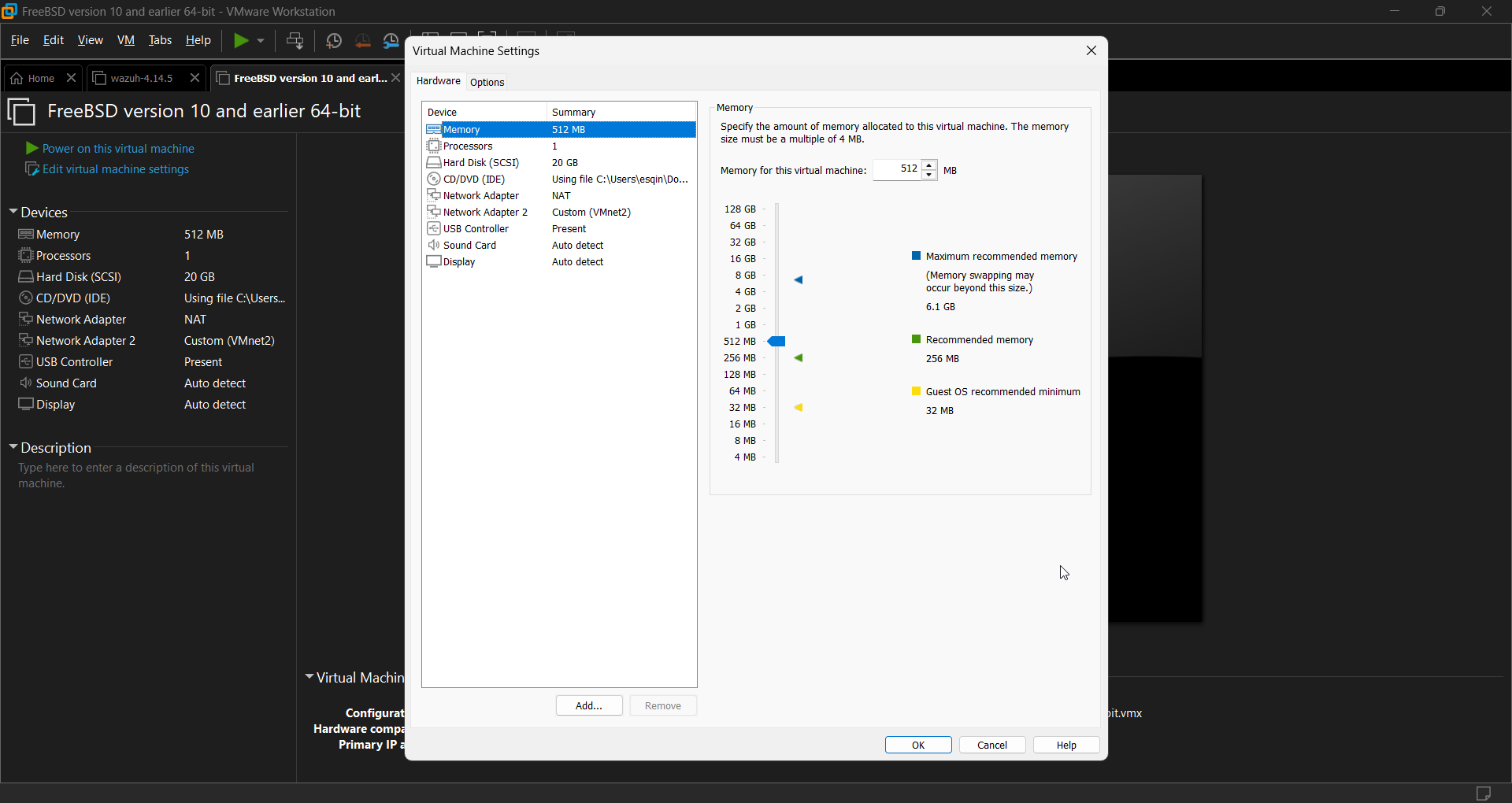 pfSense Settings