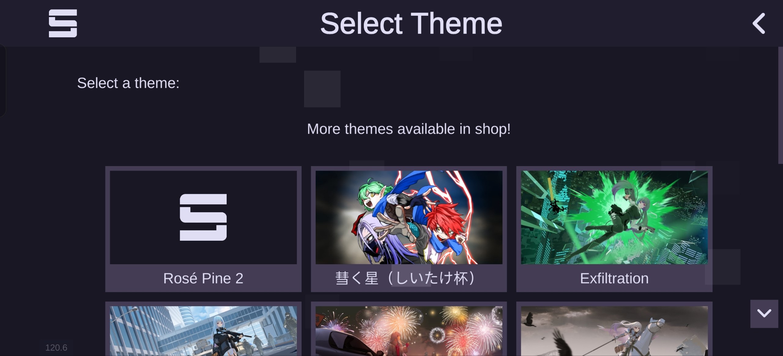 Themes shortcut & Themes spoofing