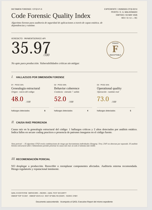 Dictamen Forense CFQI