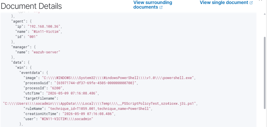PSScriptPolicyTest 告警 JSON