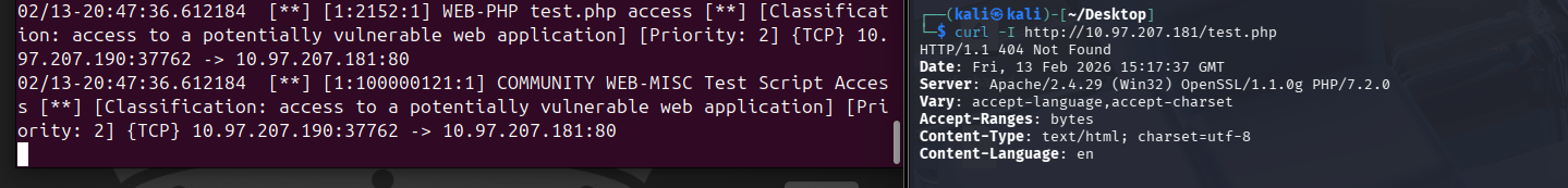 PHP 警报