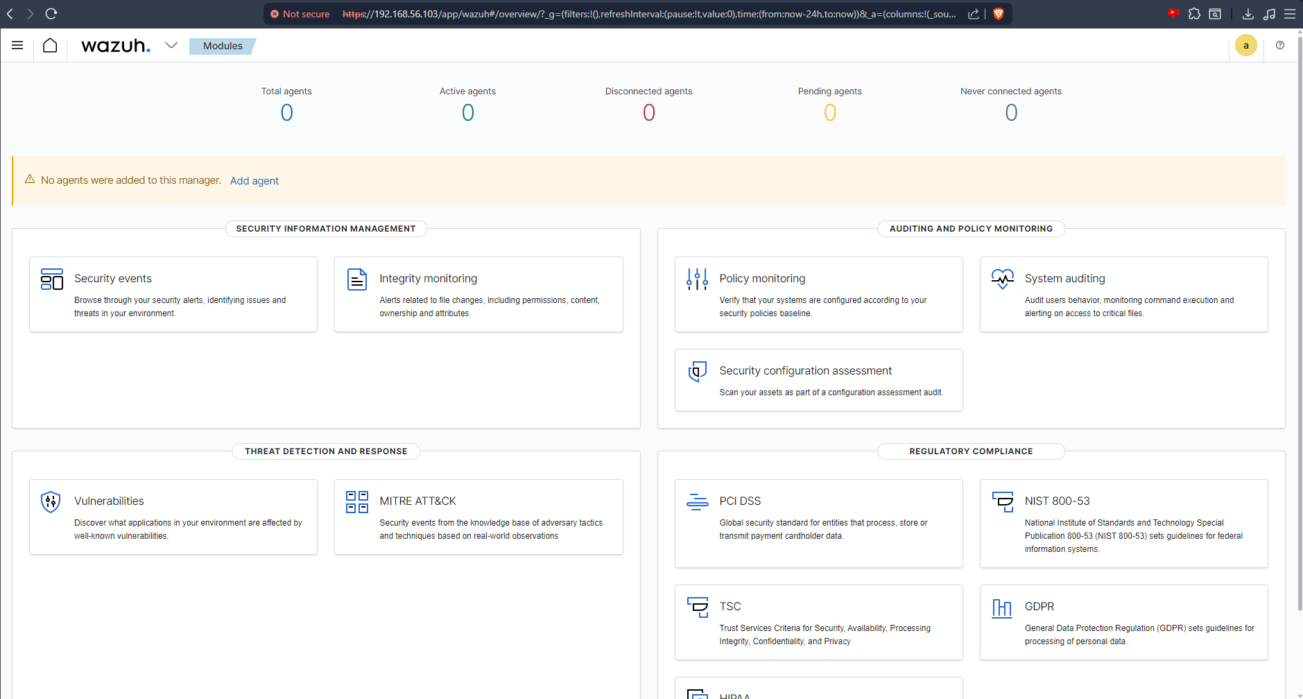Wazuh Dashboard