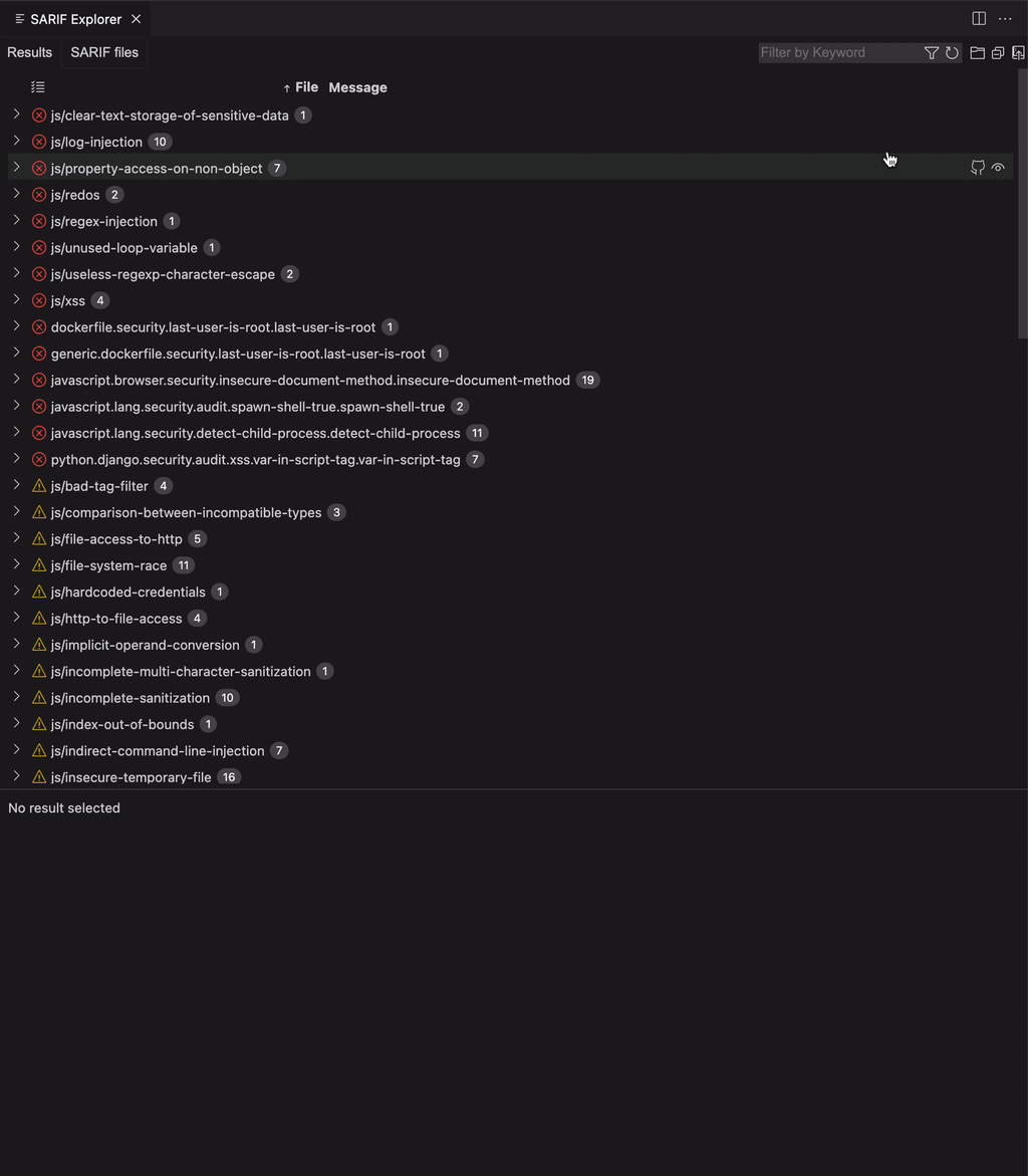 展示如何打开过滤文件的 GIF