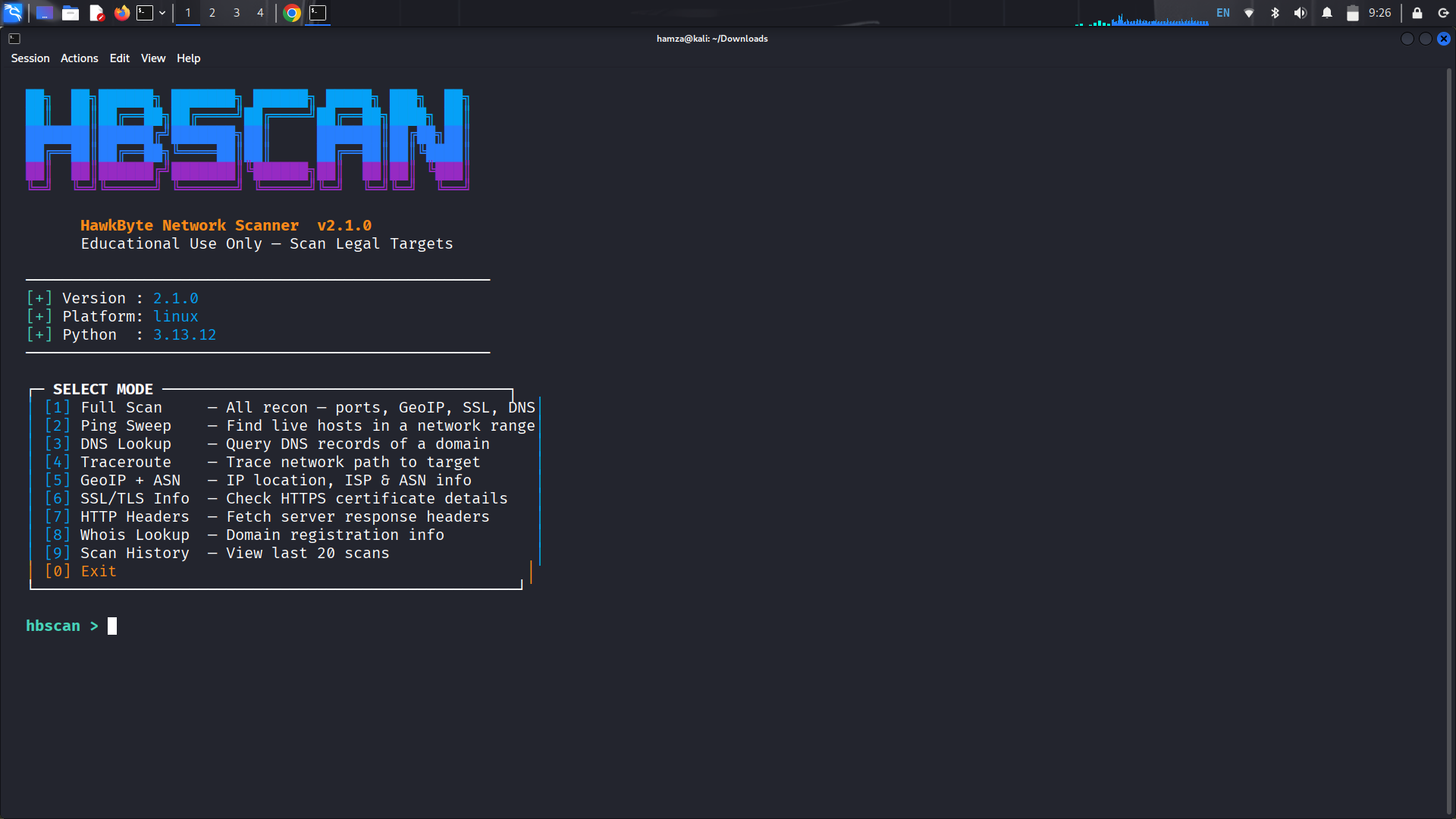 HBScan Banner