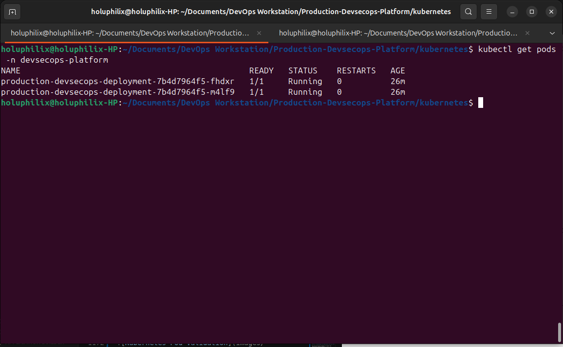 Kubernetes Pod 验证