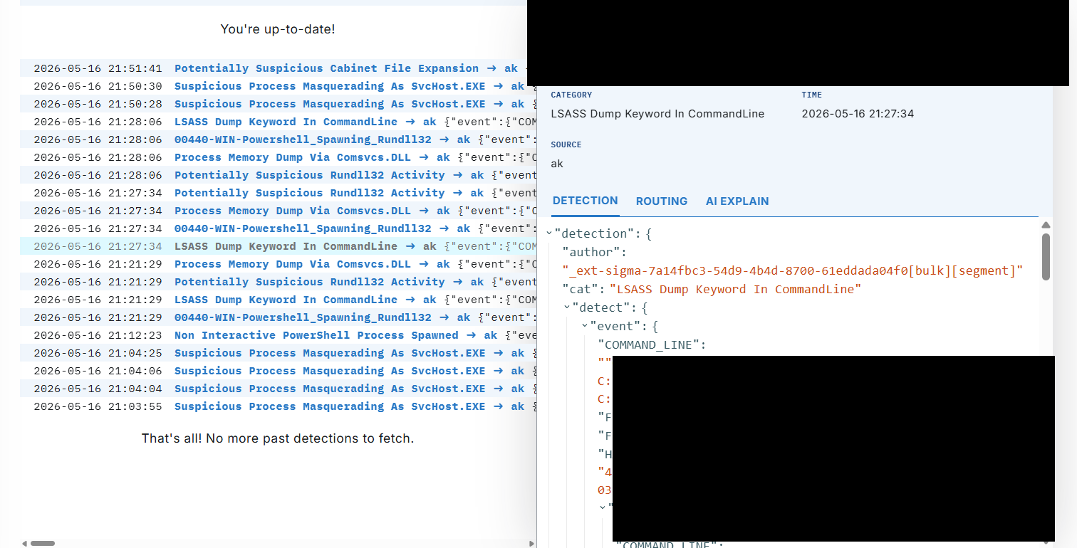 Detection Events