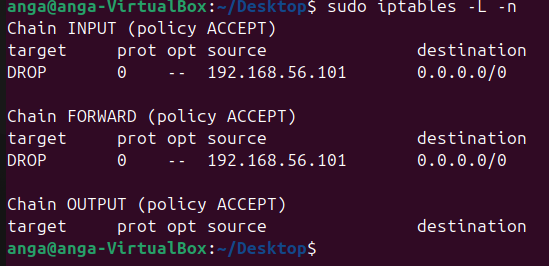 iptables 验证